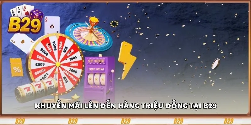 Khuyến mãi lên đến hàng triệu đồng tại B29